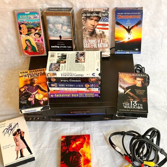 Panasonic VCR player &VHS tapes movies bundles - Picture 15 of 16